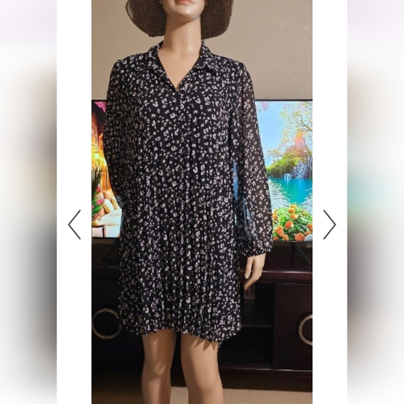 Nine West Black and White Floral Dress - Picture 8 of 8